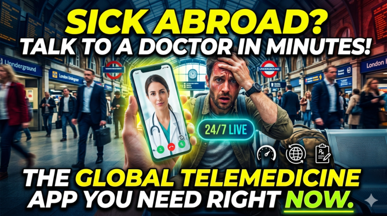 Don’t Risk Your Life Abroad: The Ultimate Guide to Global Telemedicine Apps for Travelers in 2026